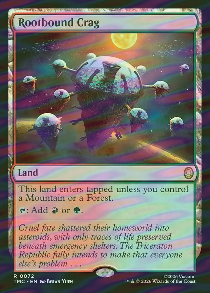 Rootbound Crag (TMC) (72) / Surge Foil