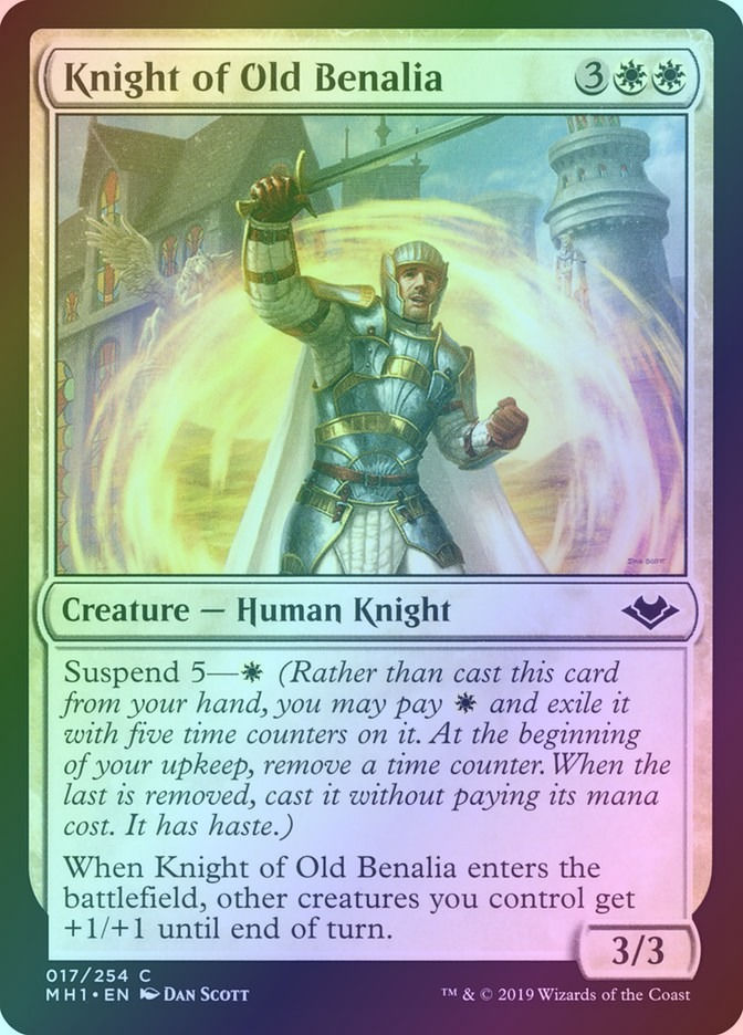 Knight of Old Benalia (MH1) (17) / Foil