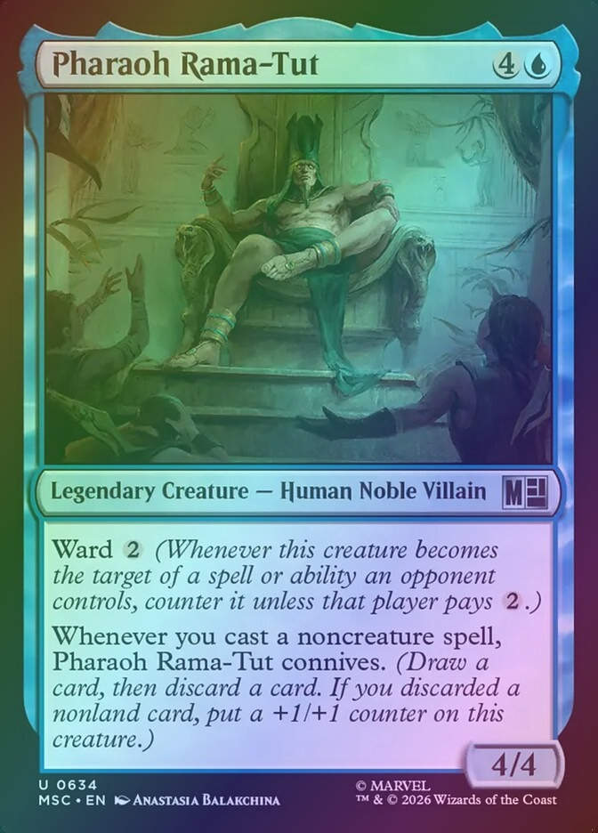 Pharaoh Rama-Tut (MSC) (634) / Foil