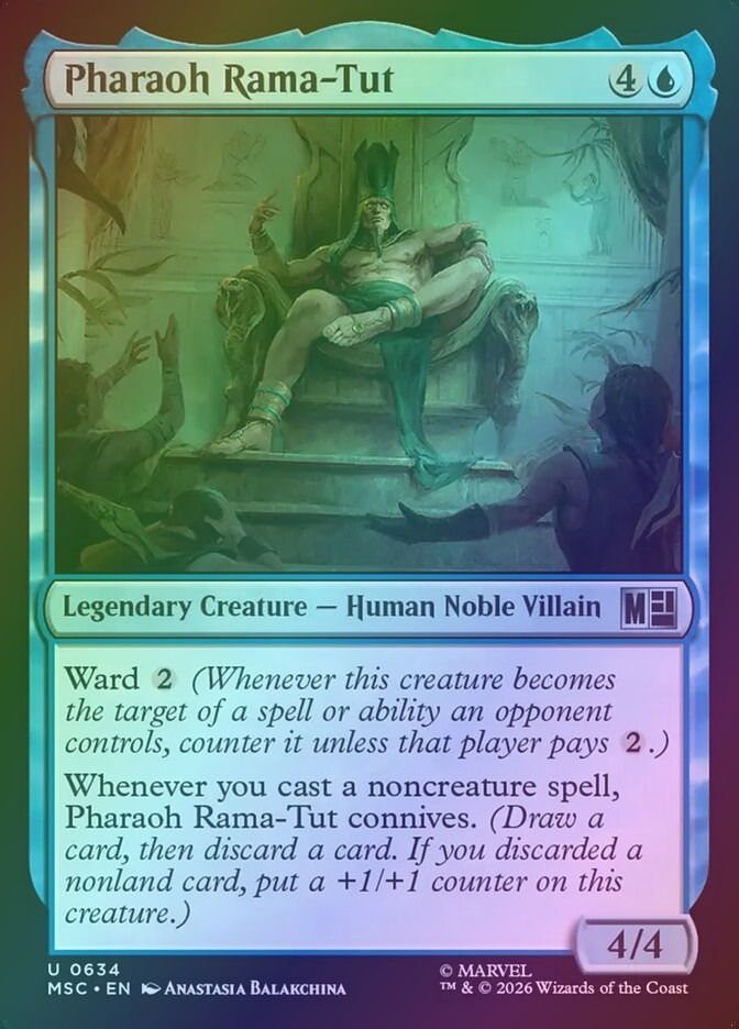 Pharaoh Rama-Tut (MSC) (634) / Foil
