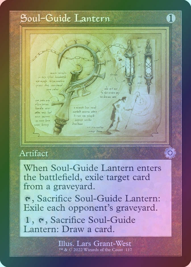 Soul-Guide Lantern (BRR) (117) / Foil / Schematic