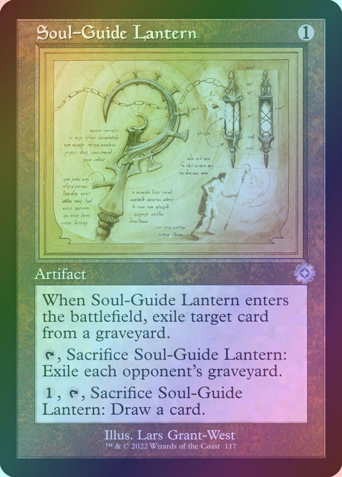 Soul-Guide Lantern (BRR) (117) / Foil / Schematic