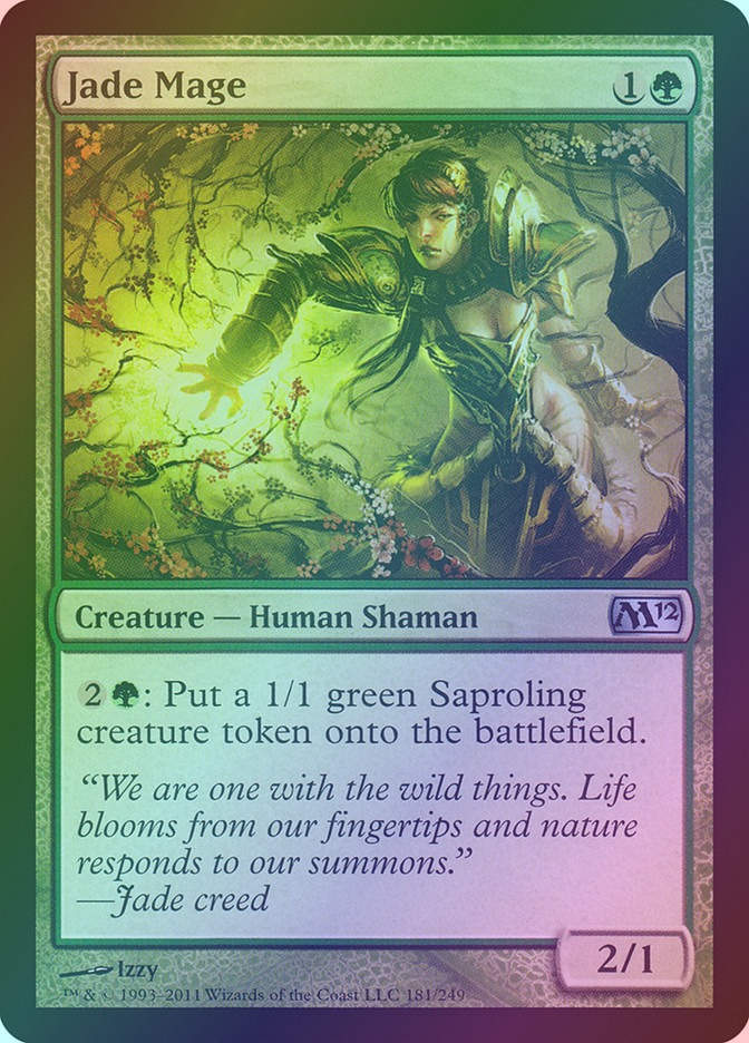 Jade Mage (M12) (181) / Foil
