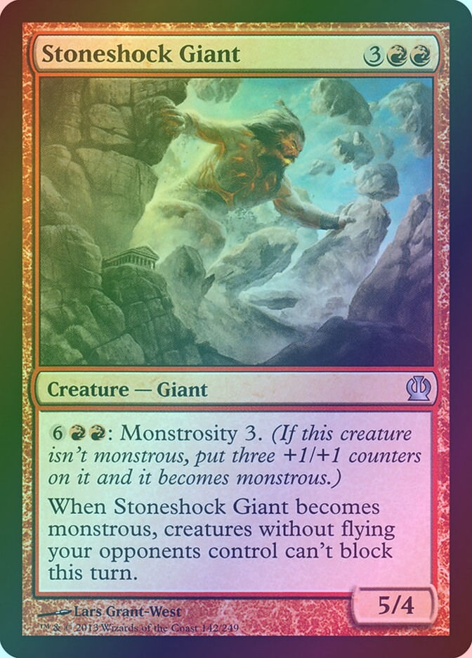 Stoneshock Giant (THS) (142) / Foil