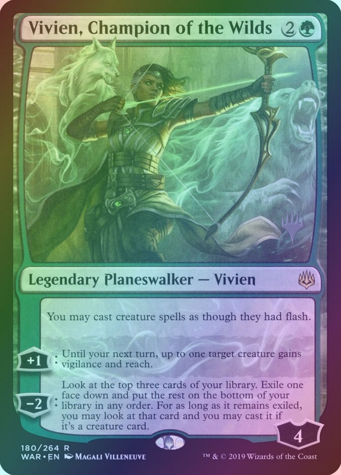 Vivien, Champion of the Wilds (PWAR) (180p) / Foil