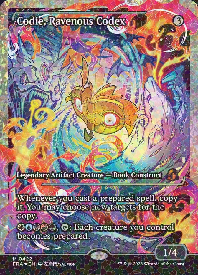 Codie, Ravenous Codex (FRA) (422) / Showcase / Fracture Foil