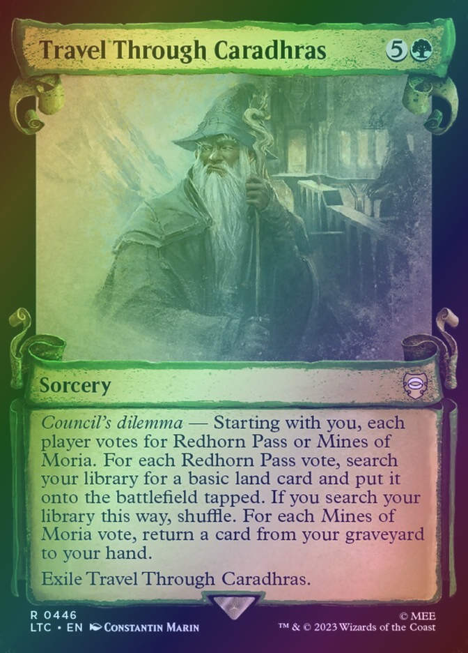 Travel Through Caradhras (LTC) (446) / Showcase / Foil