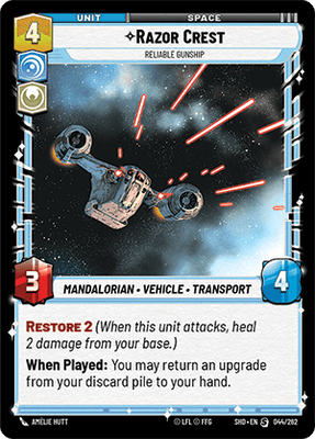 Razor Crest - Reliable Gunship (SHD_#044/262)