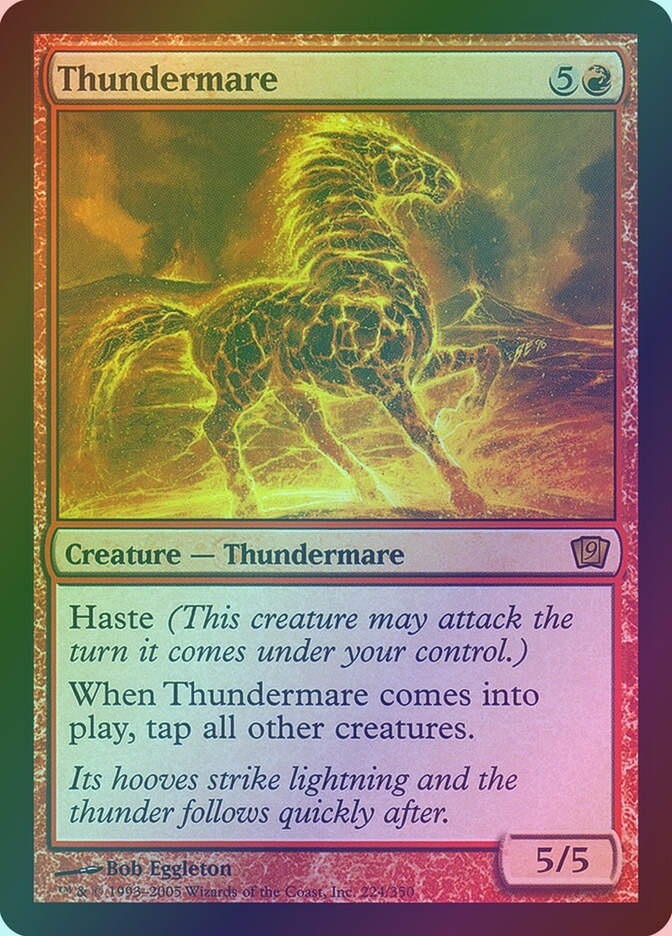 Thundermare (9ED) (224★) / Foil