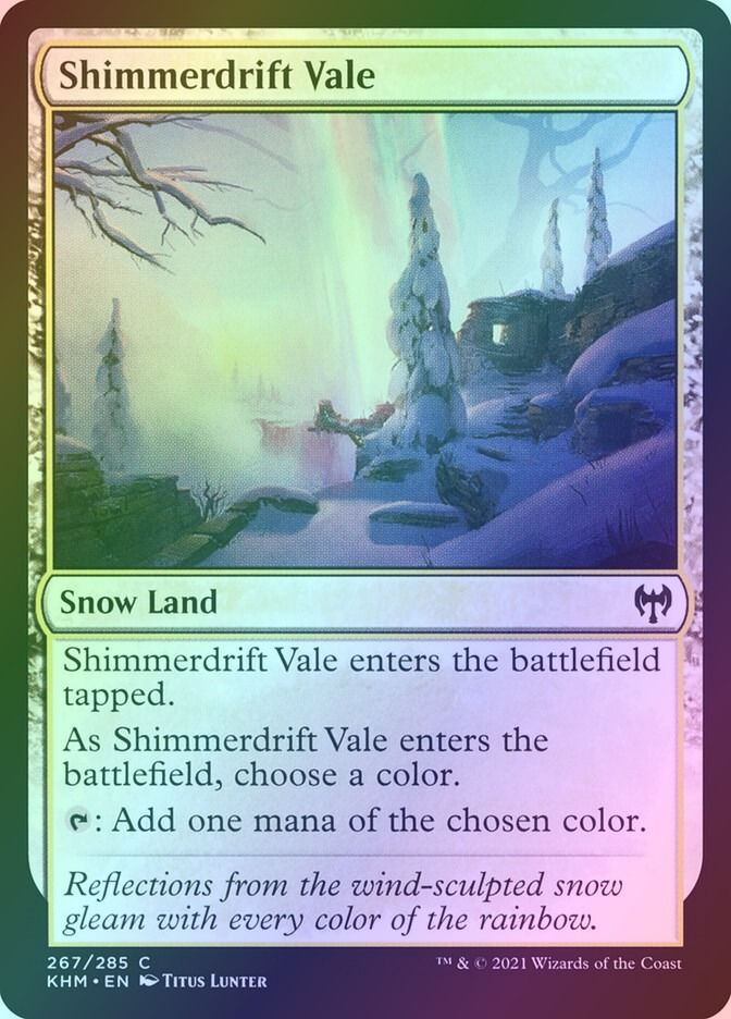 Shimmerdrift Vale (KHM) (267) / Foil
