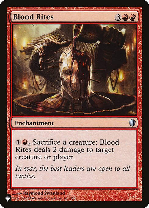Blood Rites (PLST) (C13-101)