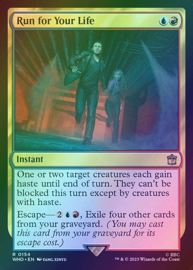 Run for Your Life (WHO) (154) / Foil
