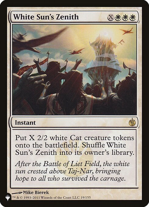 White Sun's Zenith (PLST) (MBS-19)