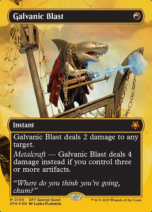 Galvanic Blast (SPG) (100) / First Line Foil / Borderless