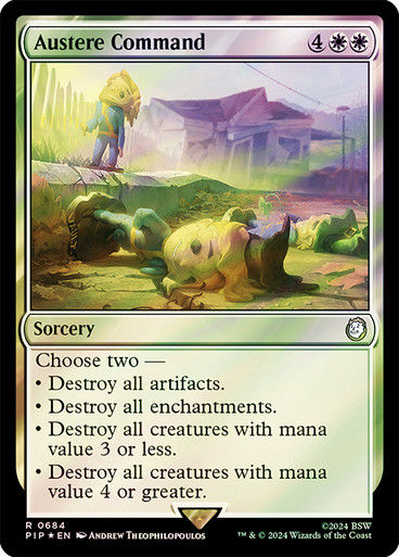 Austere Command (pip) (684) / Surge Foil