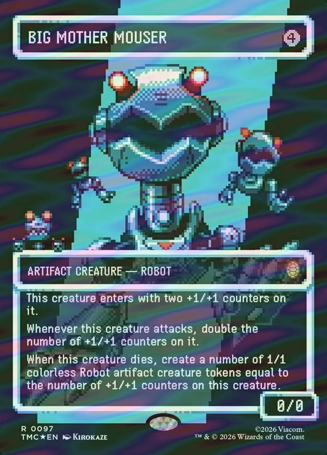 Big Mother Mouser (TMC) (97) / Borderless / Surge Foil