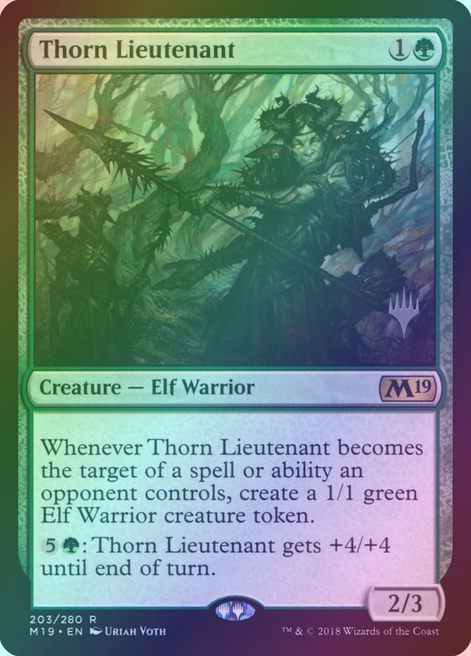 Thorn Lieutenant (PM19) (203p) / Foil