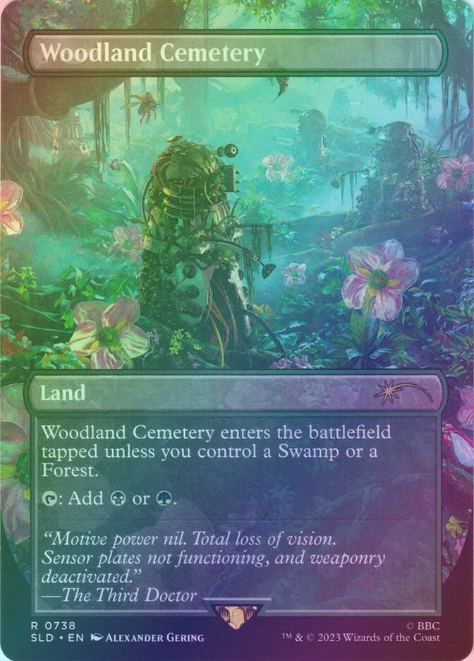 Woodland Cemetery (SLD) (738) / Borderless / Foil