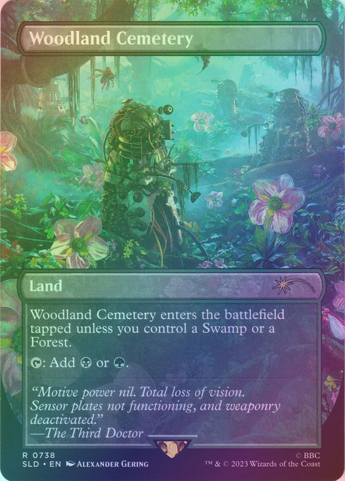 Woodland Cemetery (SLD) (738) / Borderless / Foil