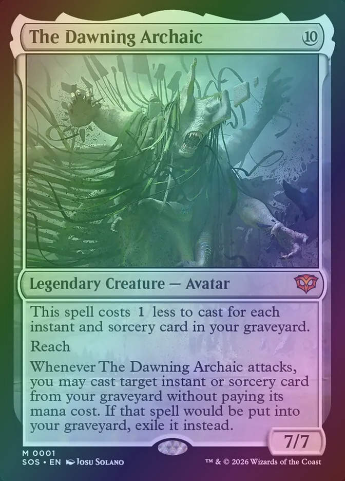 The Dawning Archaic (SOS) (1) / Foil