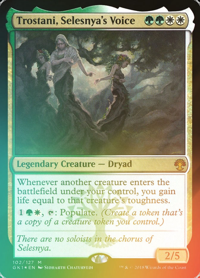 Trostani, Selesnya's Voice (gk1) / Foil
