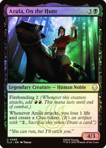 Azula, On the Hunt (TLA) (85) / Foil