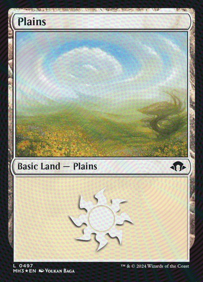 Plains (MH3) (497) / Ripple Foil