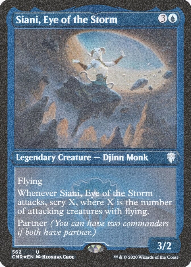 Siani, Eye of the Storm (CMR) (562) / Foil Etched