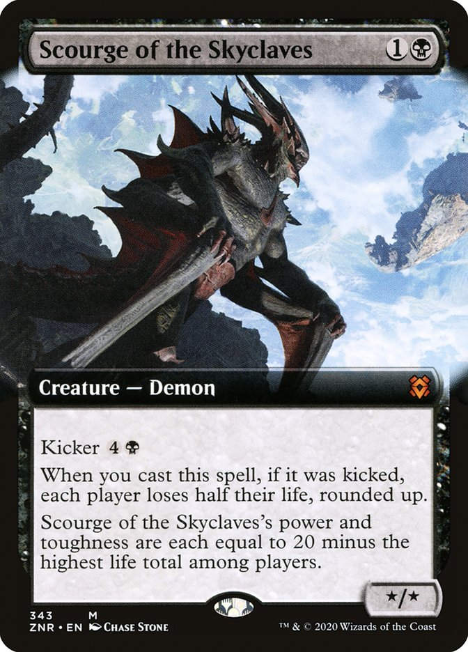 Scourge of the Skyclaves (ZNR) (343) / Extended Art
