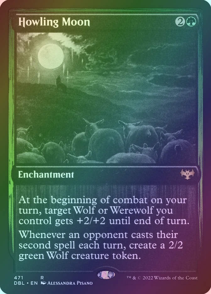 Howling Moon (DBL) (471) / Foil