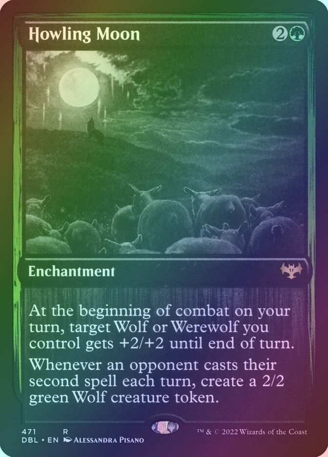 Howling Moon (DBL) (471) / Foil