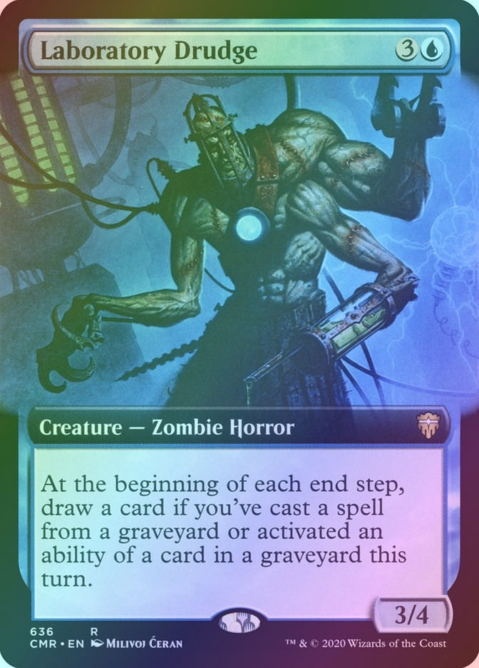 Laboratory Drudge (CMR) (636) / Extended Art / Foil