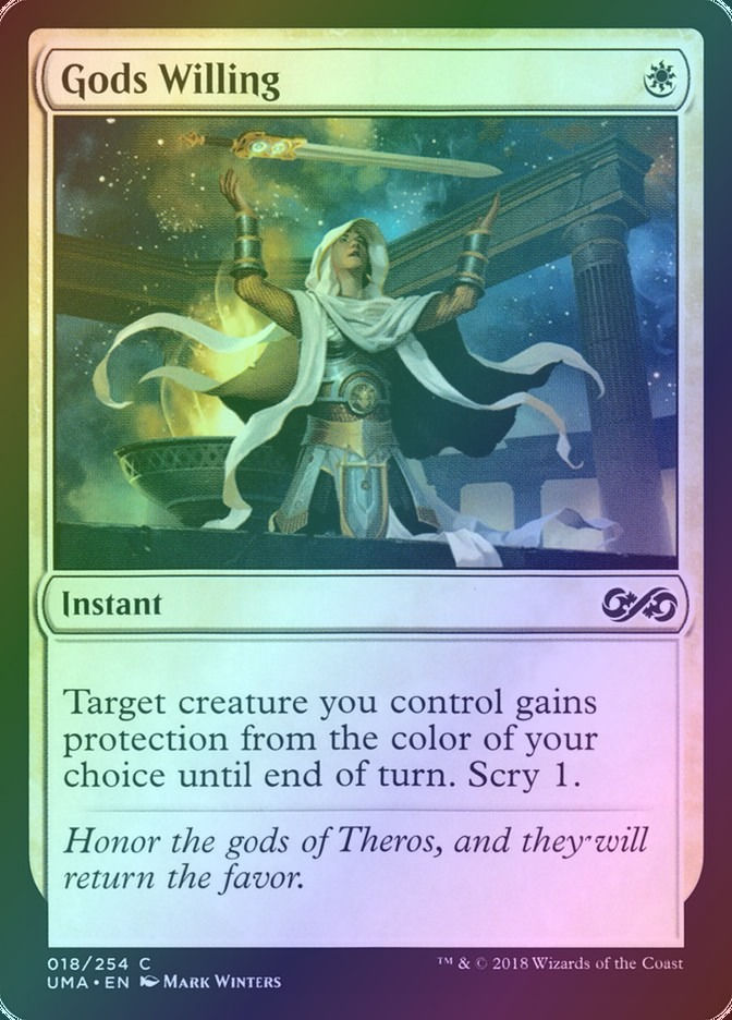 Gods Willing (UMA) (18) / Foil