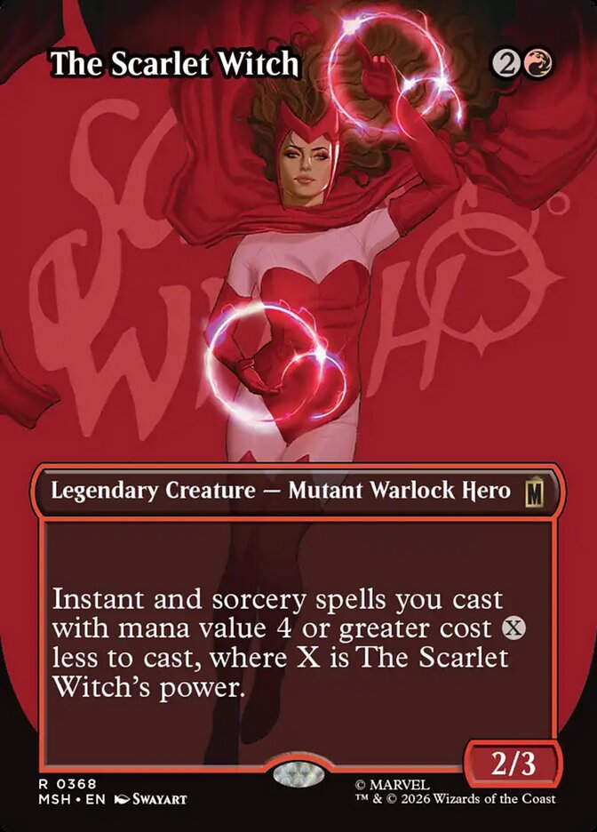The Scarlet Witch (MSH) (368) / Borderless
