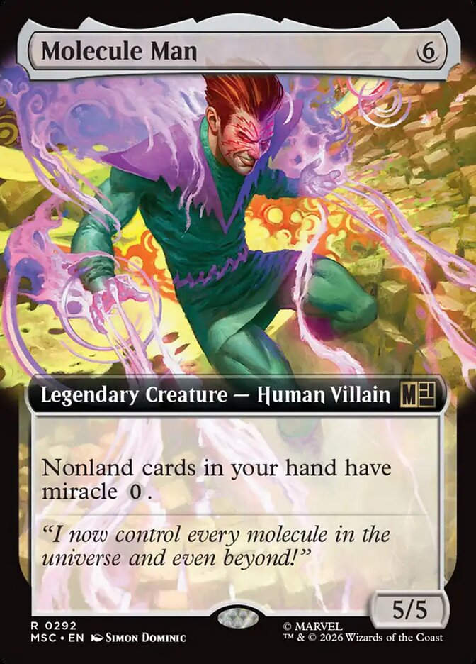 Molecule Man (MSC) (292) / Extended Art