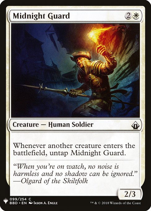 Midnight Guard (PLST) (BBD-99)