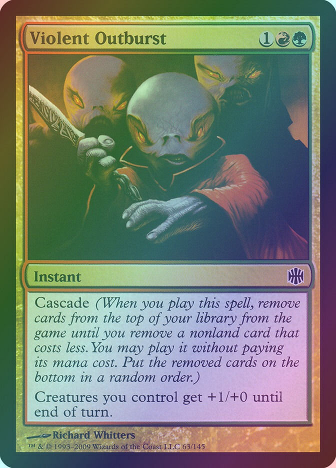 Violent Outburst (ARB) (63) / Foil