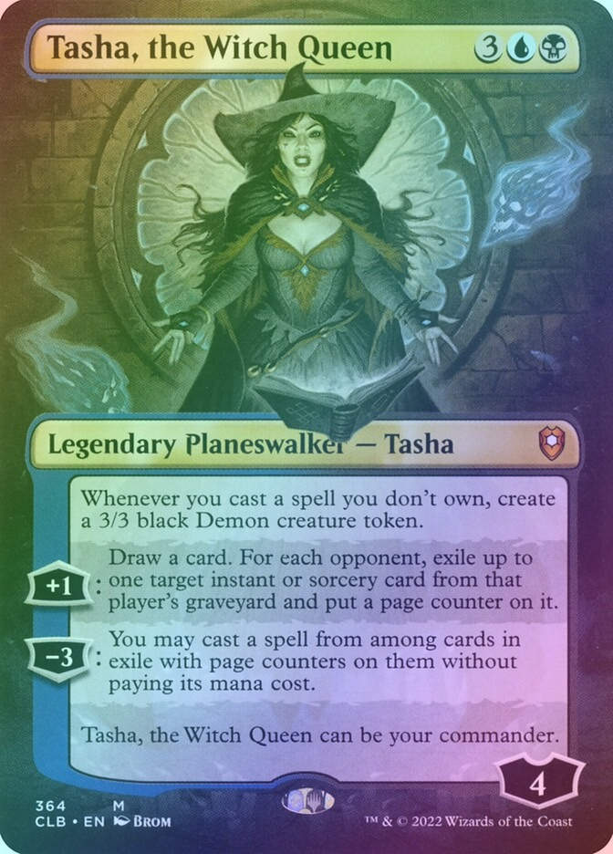 Tasha, the Witch Queen (CLB) (364) / Borderless / Foil