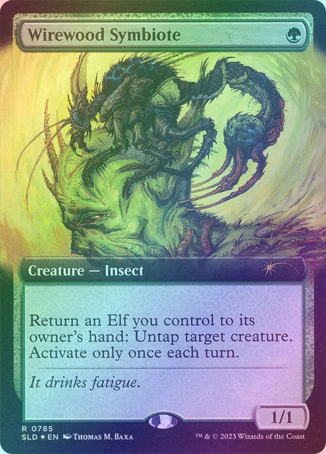 Wirewood Symbiote (SLD) (785) / Extended Art / Foil