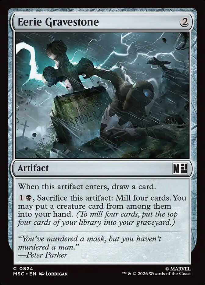Eerie Gravestone (MSC) (824)