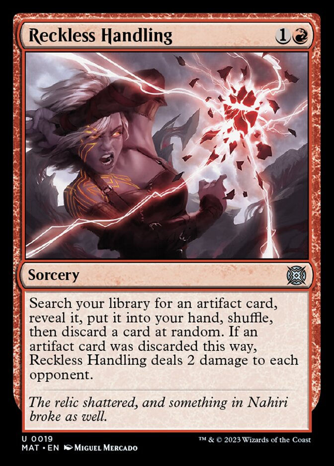Reckless Handling (MAT)
