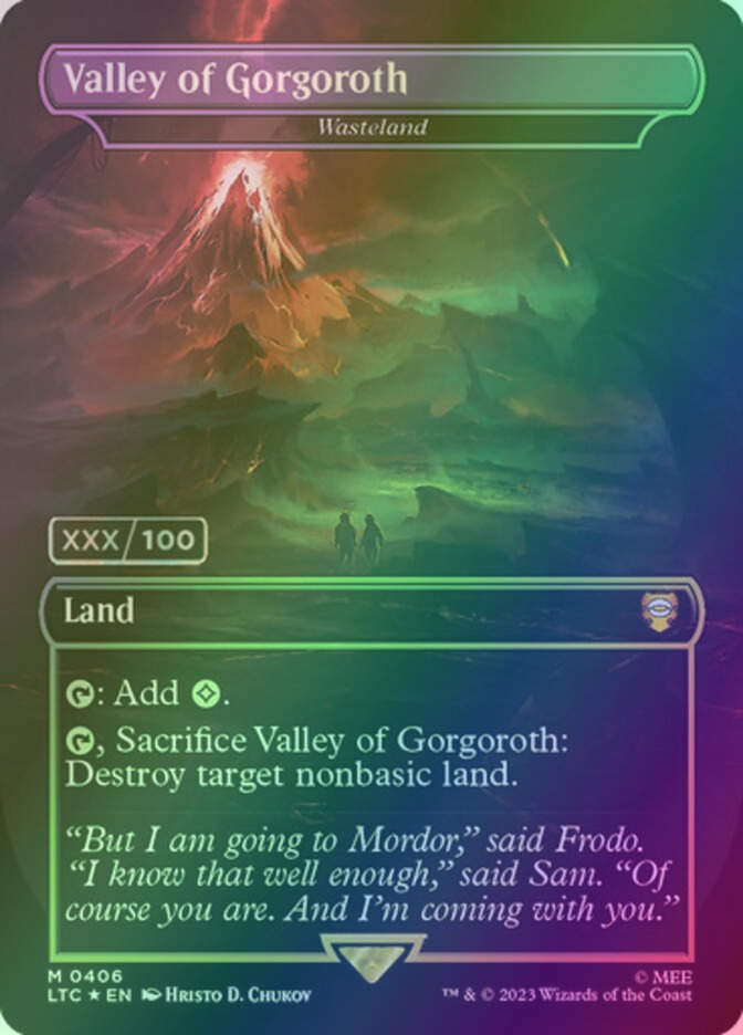 Wasteland (LTC) (406z) / Borderless / Serialized