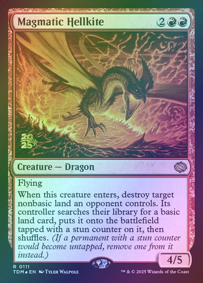 Magmatic Hellkite (PTDM) (111s) / Foil