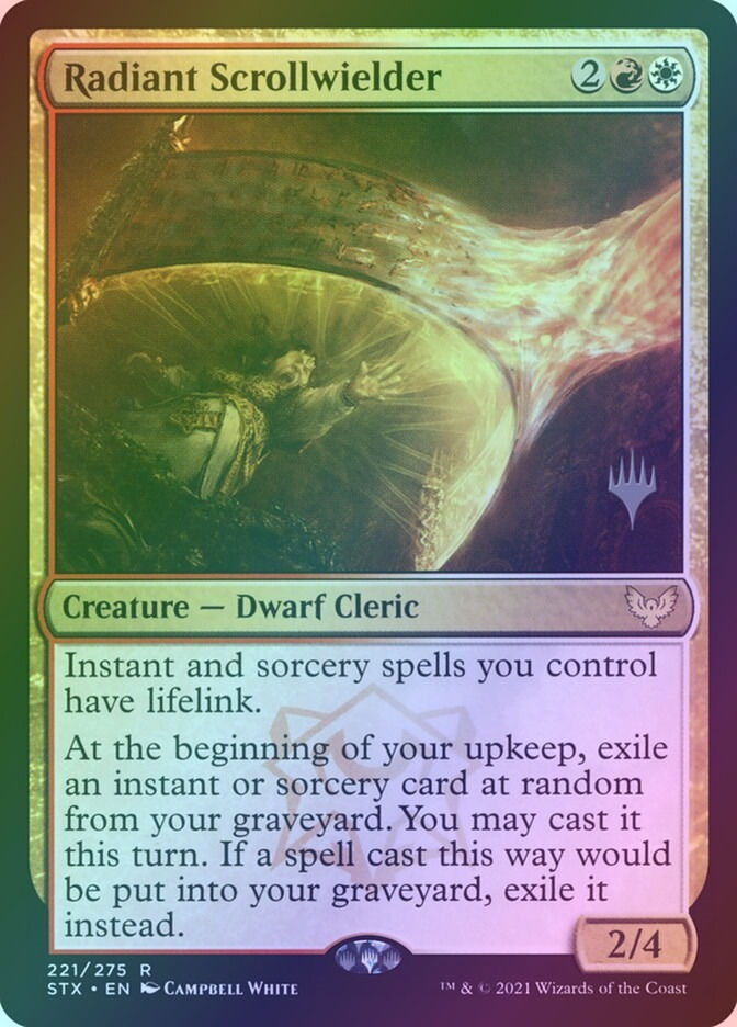 Radiant Scrollwielder (PSTX) (221p) / Foil