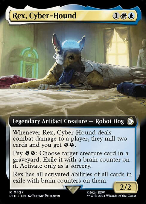 Rex, Cyber-Hound (pip) (427) / Extended Art