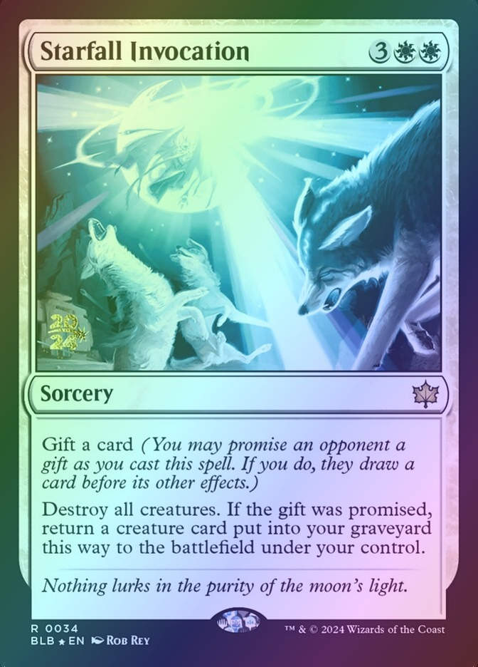 Starfall Invocation (PBLB) (34s) / Foil