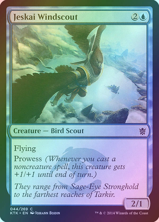 Jeskai Windscout (KTK) (44) / Foil