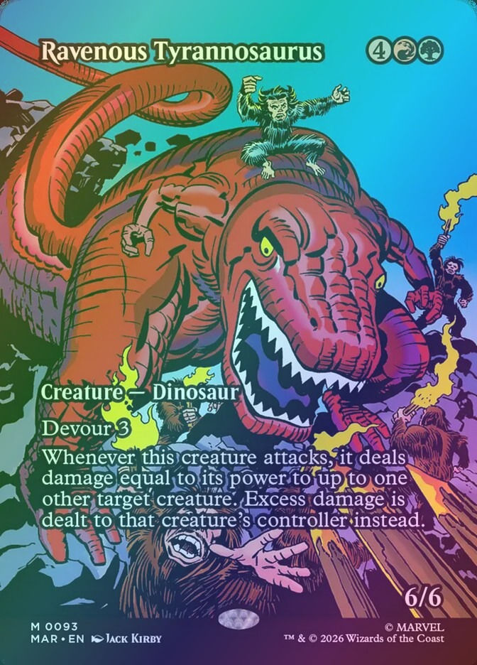 Ravenous Tyrannosaurus (MAR) (93) / Foil