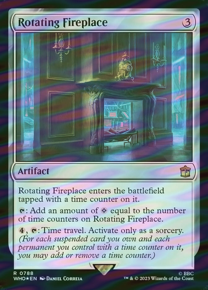 Rotating Fireplace (WHO) (788) / Surge Foil