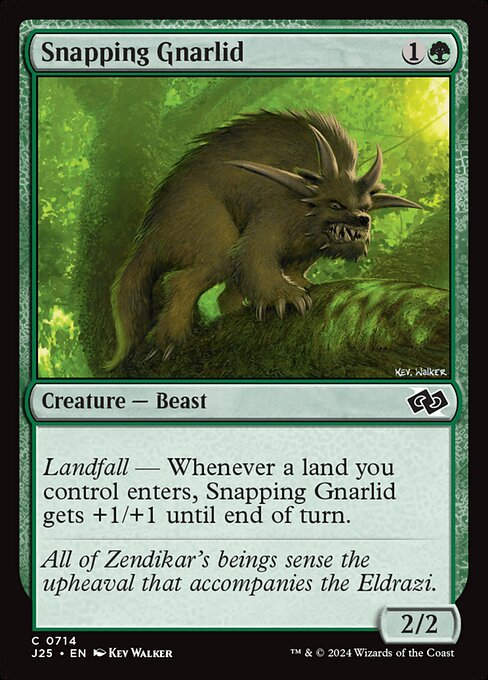Snapping Gnarlid (J25) (714)